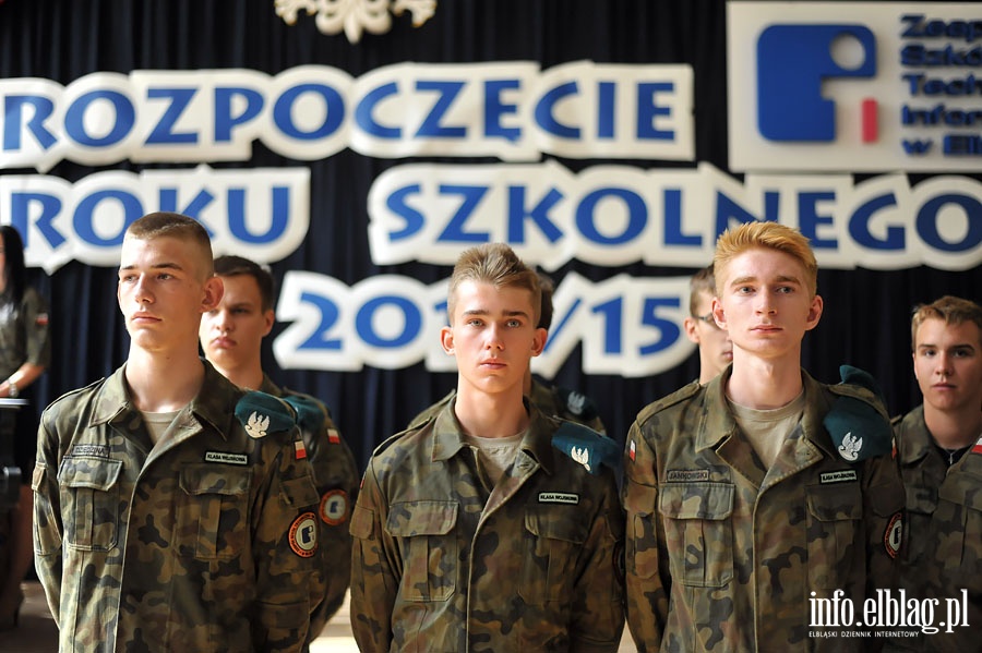 Uroczyste rozpoczcie roku szkolnego w Zespole szk Techniczno-Informatycznych, fot. 28