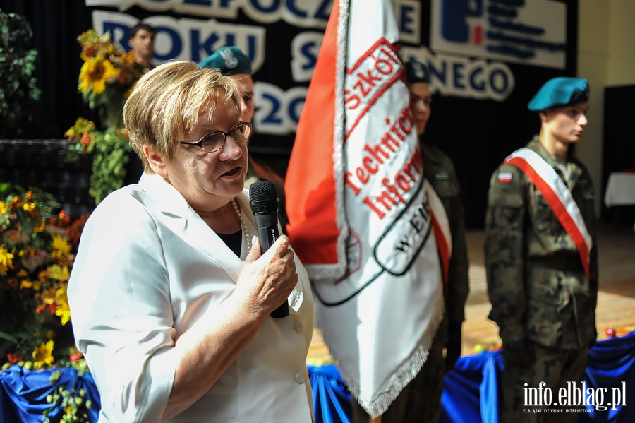 Uroczyste rozpoczcie roku szkolnego w Zespole szk Techniczno-Informatycznych, fot. 34