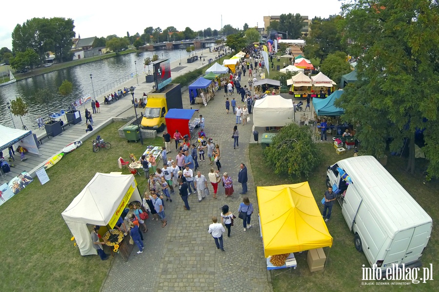 Elblskie wito Chleba 2014 z perspektywy lotu ptaka, fot. 16