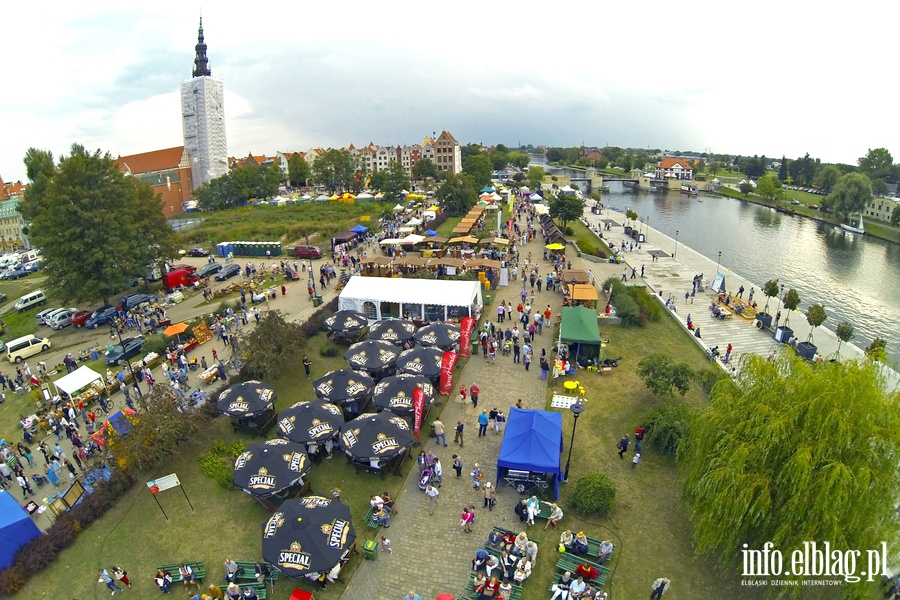 Elbląskie Święto Chleba 2014 z perspektywy lotu ptaka, fot. 19