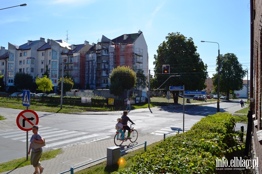 Przejazd tramwajowy na skrzyowaniu Robotniczej z Obrocw Pokoju, fot. 1