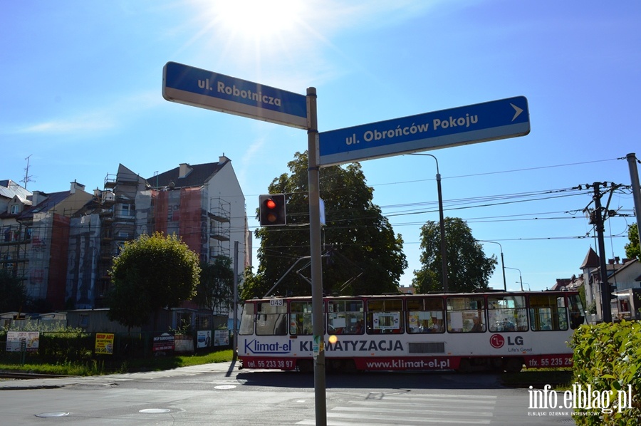 Przejazd tramwajowy na skrzyowaniu Robotniczej z Obrocw Pokoju, fot. 6