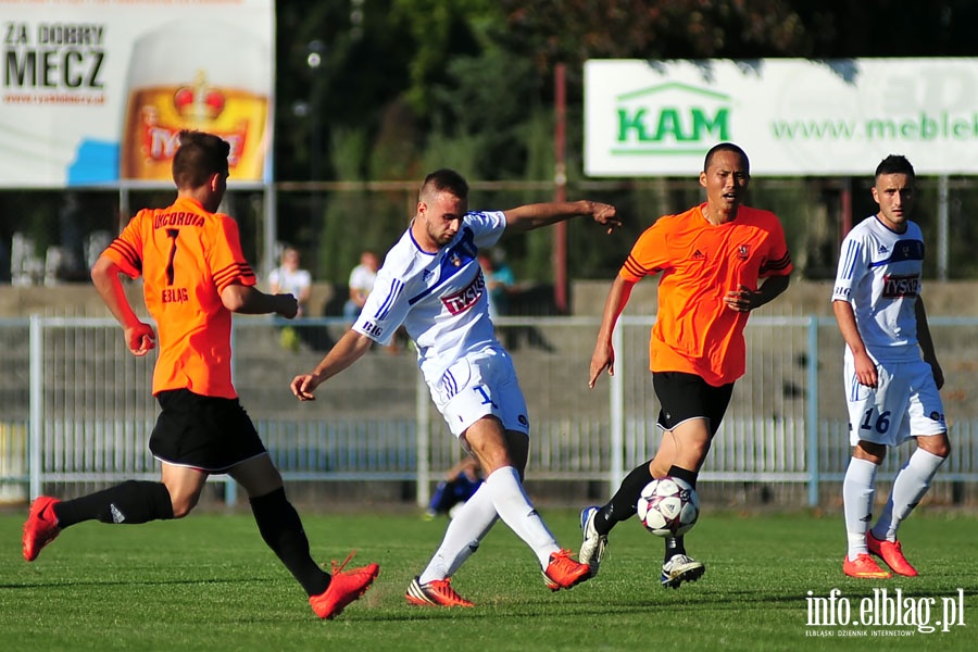 Olimpia Elbląg - Concordia II Elbląg 2:1 (1:1), fot. 2