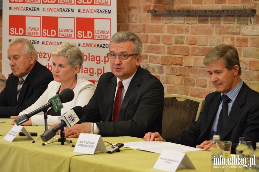 Janusz Nowak kandydatem SLD na prezydenta Elblga, fot. 7