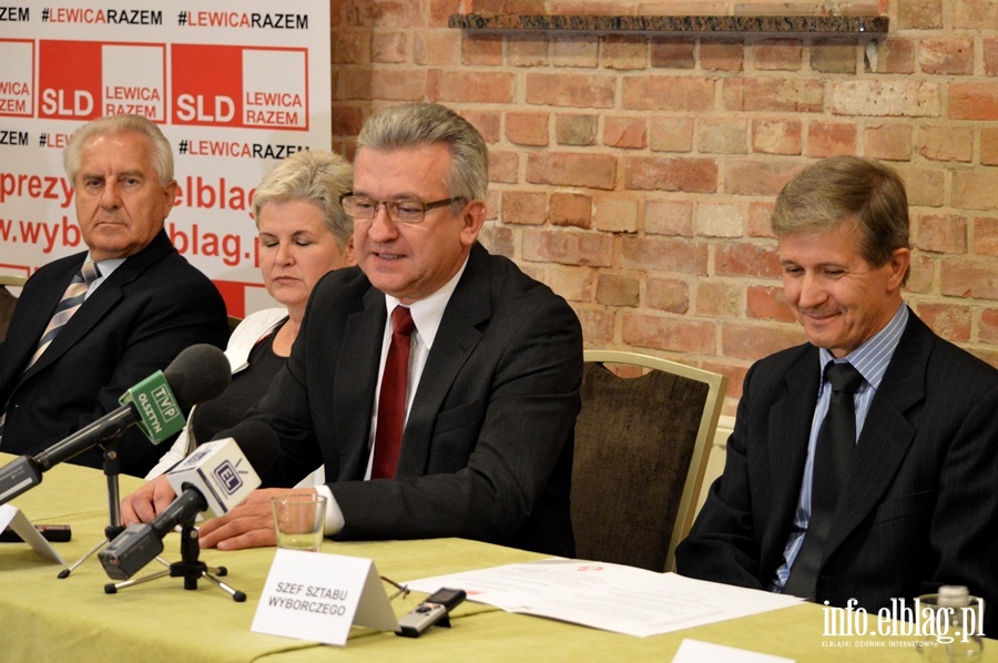 Janusz Nowak kandydatem SLD na prezydenta Elbląga, fot. 8
