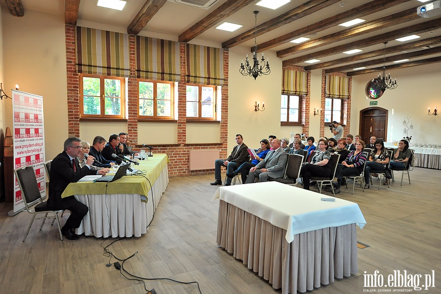 Prezentacja kandydatw do Rady Miejskiej z ramienia SLD Lewica Razem, fot. 3