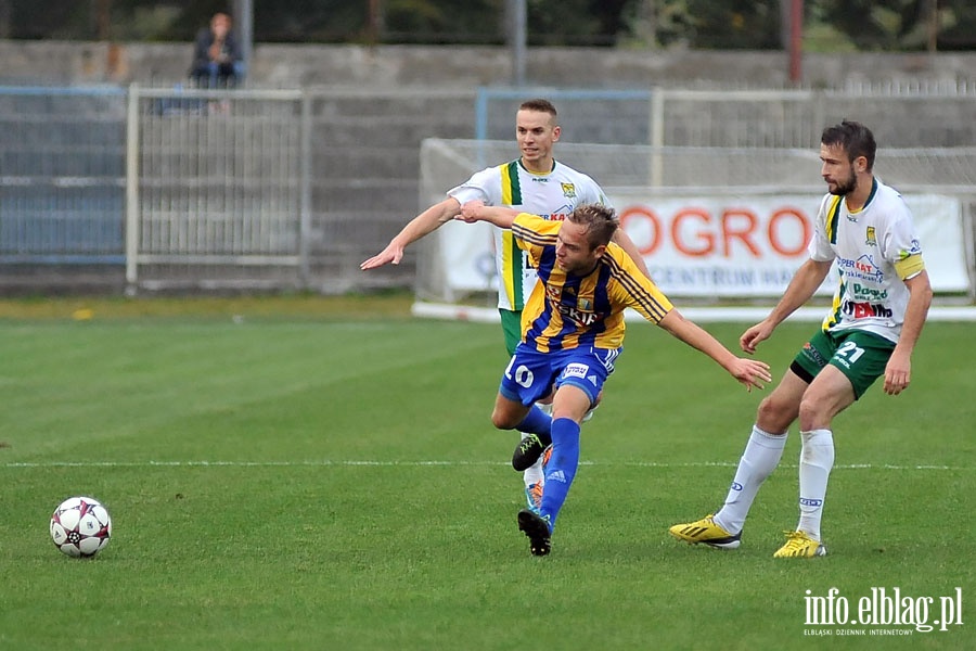 Olimpia Elblg - Pomie Ek  4:1 (0:1), fot. 2