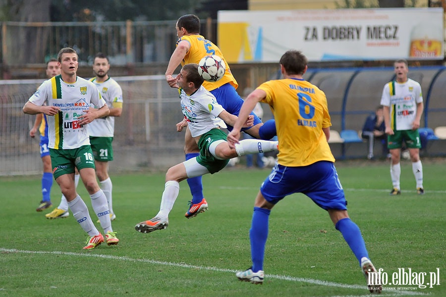 Olimpia Elblg - Pomie Ek  4:1 (0:1), fot. 17