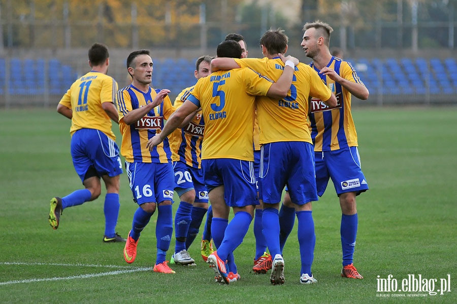 Olimpia Elblg - Pomie Ek  4:1 (0:1), fot. 22
