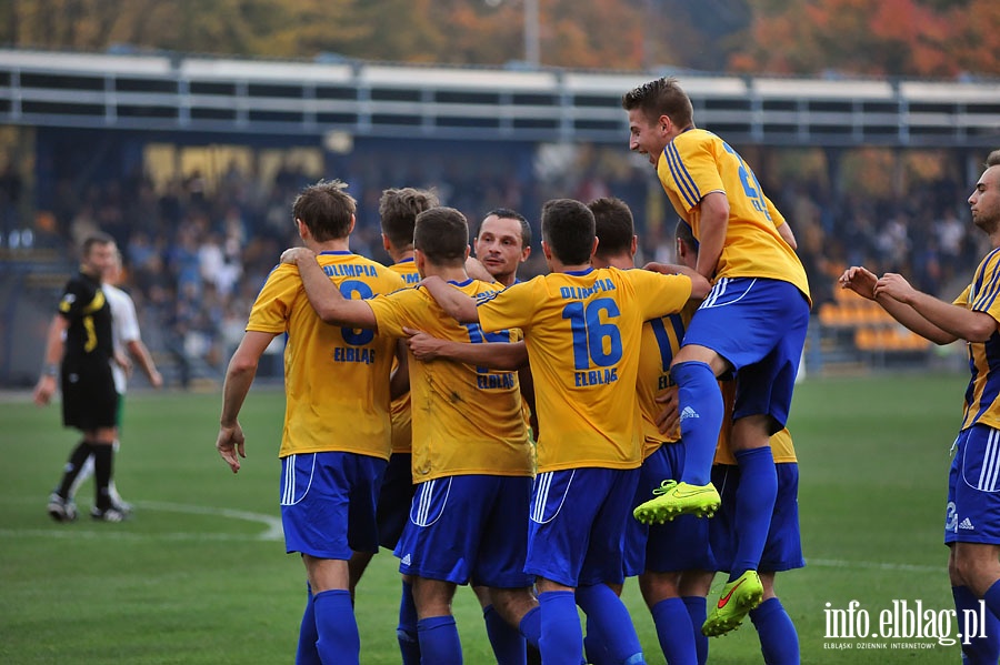 Olimpia Elblg - Pomie Ek  4:1 (0:1), fot. 26