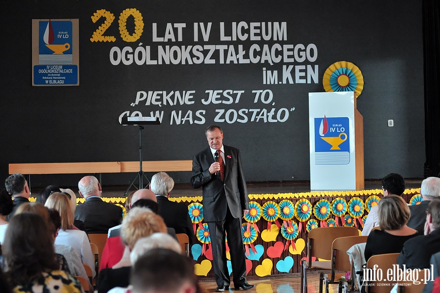 Obchody 20-lecia istnienia IV Liceum Oglnoksztaccego Elblgu, fot. 44