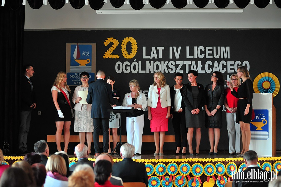 Obchody 20-lecia istnienia IV Liceum Ogólnokształcącego Elblągu, fot. 77