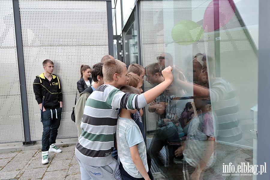 Pokaz chemicznych dowiadcze i wystawa Centrum Nauki Kopernik w EPT, fot. 2