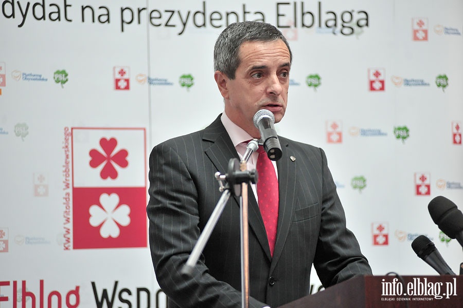 Rozpoczcie kampanii wyborczej kandytata na prezydenta W.Wrblewskiego, fot. 20