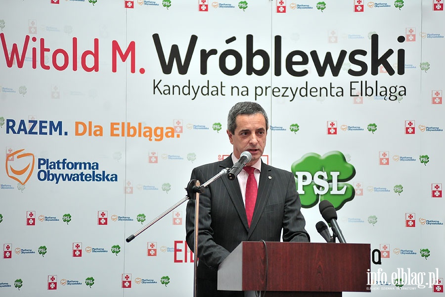 Rozpoczcie kampanii wyborczej kandytata na prezydenta W.Wrblewskiego, fot. 21