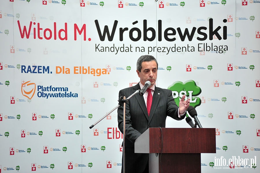 Rozpoczcie kampanii wyborczej kandytata na prezydenta W.Wrblewskiego, fot. 22