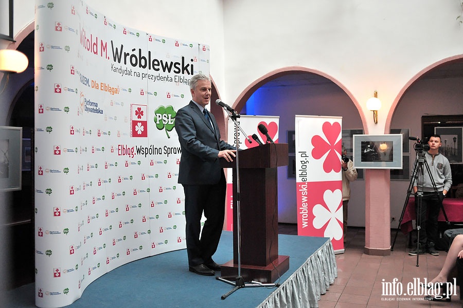 Rozpoczcie kampanii wyborczej kandytata na prezydenta W.Wrblewskiego, fot. 32
