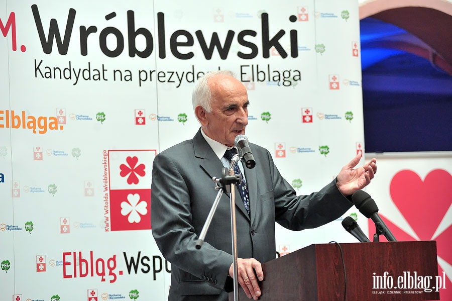 Rozpoczcie kampanii wyborczej kandytata na prezydenta W.Wrblewskiego, fot. 37