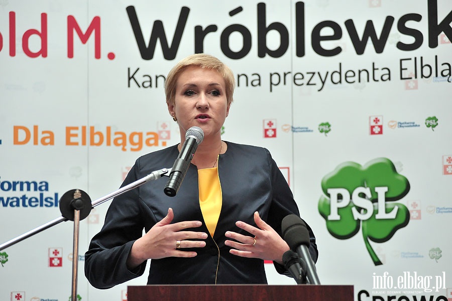 Rozpoczcie kampanii wyborczej kandytata na prezydenta W.Wrblewskiego, fot. 44