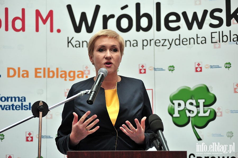Rozpoczcie kampanii wyborczej kandytata na prezydenta W.Wrblewskiego, fot. 45