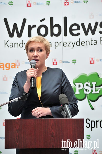 Rozpoczcie kampanii wyborczej kandytata na prezydenta W.Wrblewskiego, fot. 48