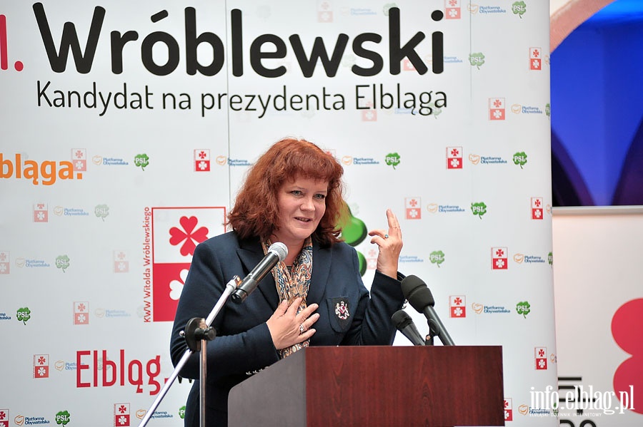 Rozpoczcie kampanii wyborczej kandytata na prezydenta W.Wrblewskiego, fot. 58