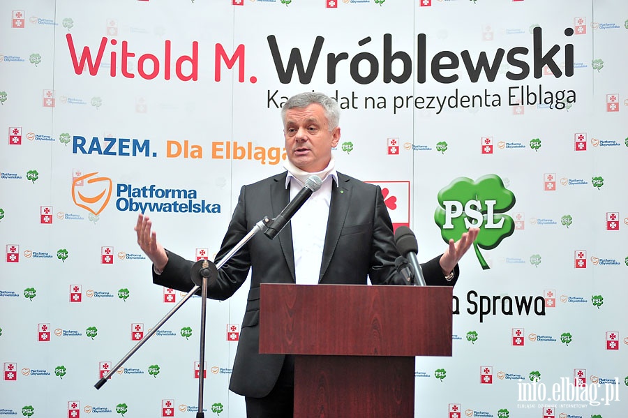 Rozpoczcie kampanii wyborczej kandytata na prezydenta W.Wrblewskiego, fot. 63