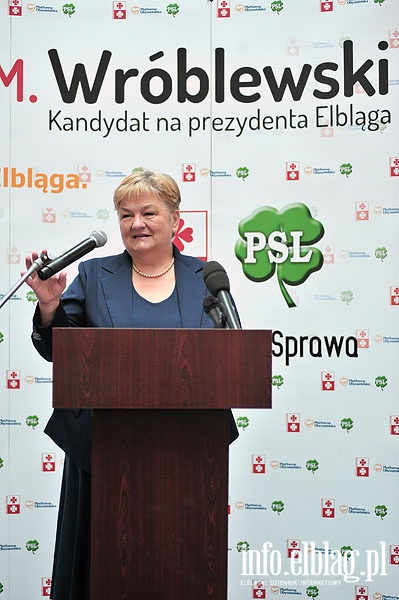 Rozpoczcie kampanii wyborczej kandytata na prezydenta W.Wrblewskiego, fot. 66
