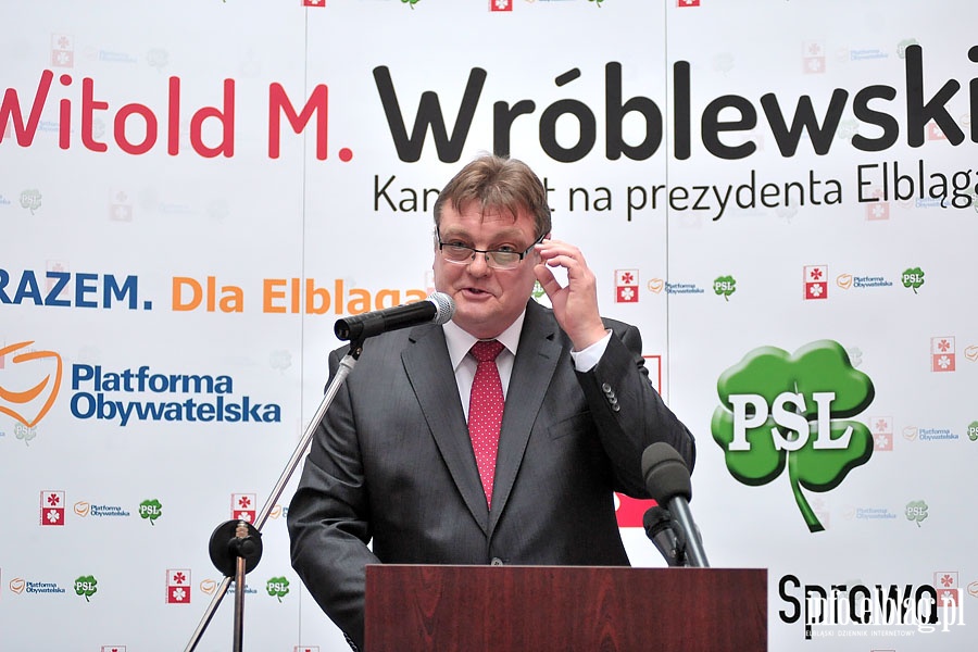 Rozpoczcie kampanii wyborczej kandytata na prezydenta W.Wrblewskiego, fot. 69
