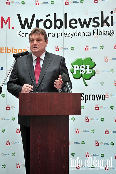Rozpoczcie kampanii wyborczej kandytata na prezydenta W.Wrblewskiego, fot. 71