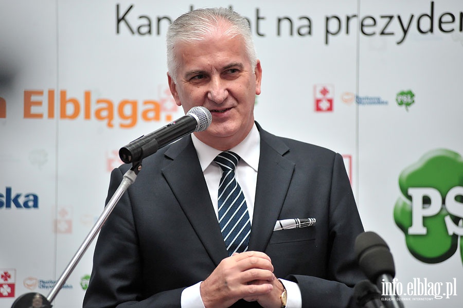 Rozpoczcie kampanii wyborczej kandytata na prezydenta W.Wrblewskiego, fot. 87