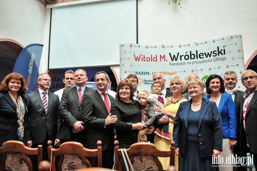 Rozpoczcie kampanii wyborczej kandytata na prezydenta W.Wrblewskiego, fot. 95