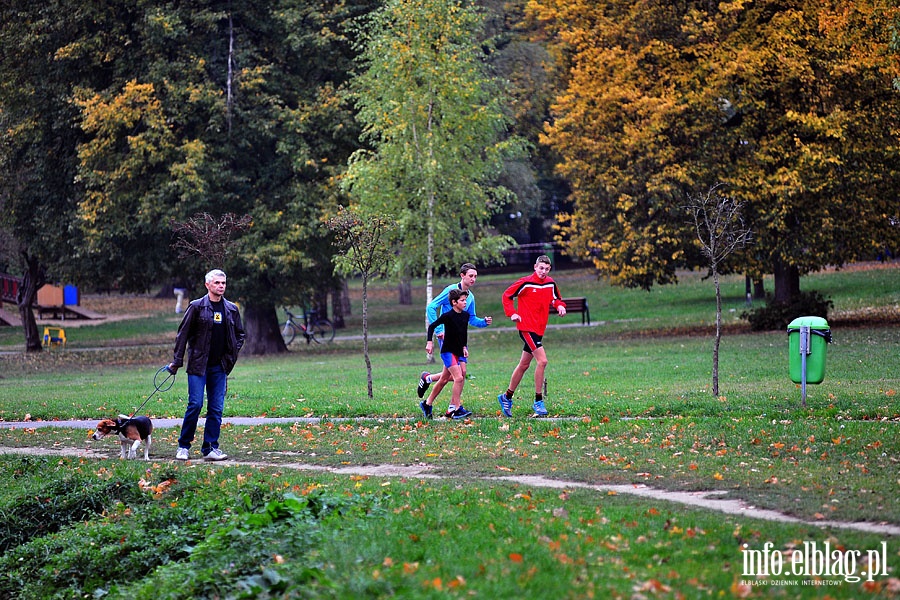 Sidemkowe Biegi Przeajowe - Park Traugutta, fot. 1