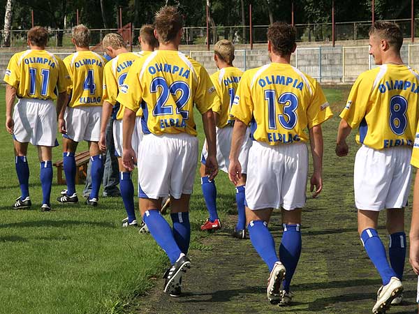 Oficjalna prezentacja III-ligowej Olimpii Elblg, fot. 1