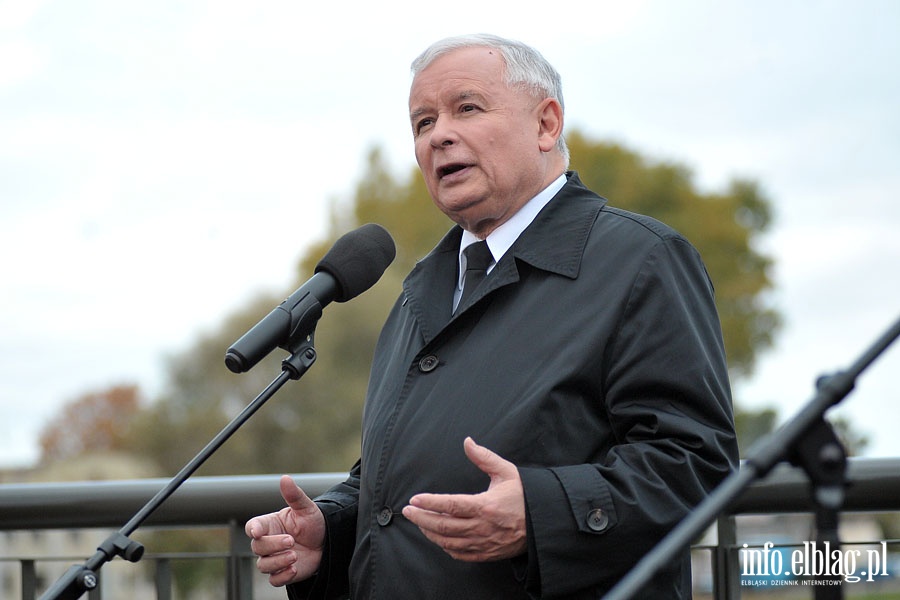 Jarosław Kaczyński w Elblągu, fot. 28