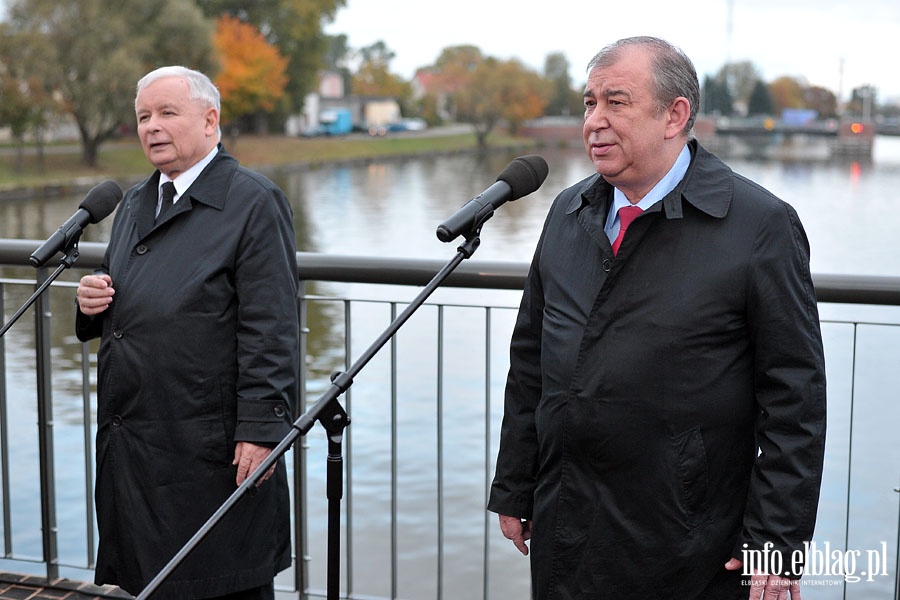 Jarosław Kaczyński w Elblągu, fot. 35