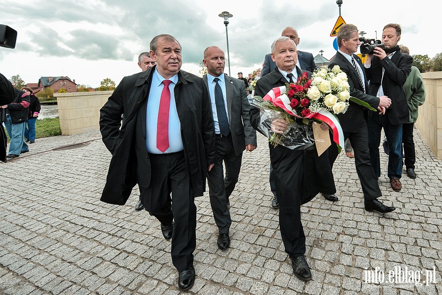 Jarosław Kaczyński w Elblągu, fot. 53