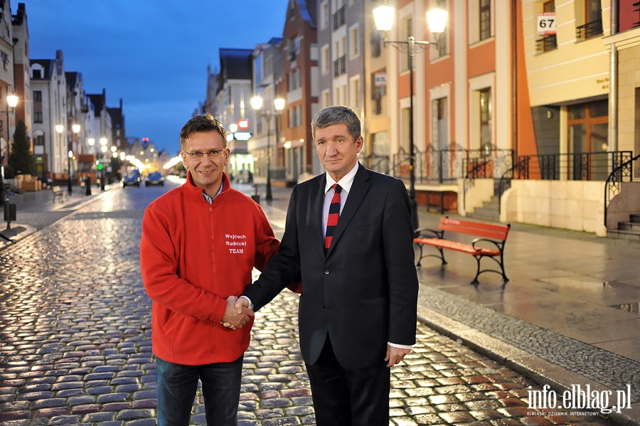 Jerzy Wenderlich , Janusz Nowak i Wadysaw Makut na spotkaniu SLD w Elblgu, fot. 27