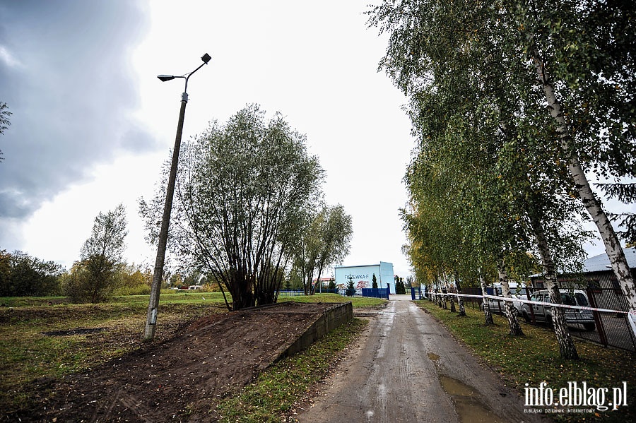 Atak terrorystw na stacj pomp Fiszewka - F przy ul.Warszawskiej w Elblgu, fot. 1