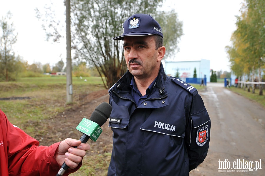 Atak terrorystw na stacj pomp Fiszewka - F przy ul.Warszawskiej w Elblgu, fot. 2