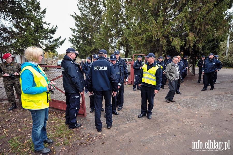 Atak terrorystw na stacj pomp Fiszewka - F przy ul.Warszawskiej w Elblgu, fot. 3