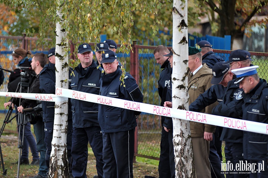 Atak terrorystw na stacj pomp Fiszewka - F przy ul.Warszawskiej w Elblgu, fot. 7