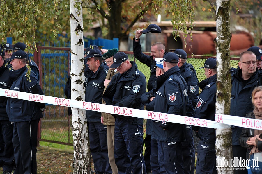 Atak terrorystw na stacj pomp Fiszewka - F przy ul.Warszawskiej w Elblgu, fot. 9