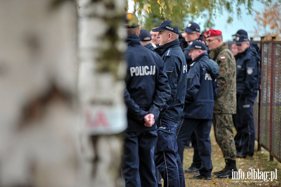 Atak terrorystw na stacj pomp Fiszewka - F przy ul.Warszawskiej w Elblgu, fot. 11