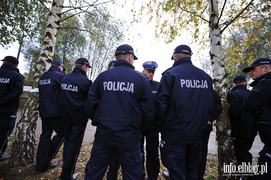 Atak terrorystw na stacj pomp Fiszewka - F przy ul.Warszawskiej w Elblgu, fot. 12