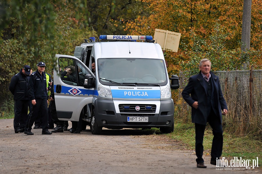 Atak terrorystw na stacj pomp Fiszewka - F przy ul.Warszawskiej w Elblgu, fot. 18