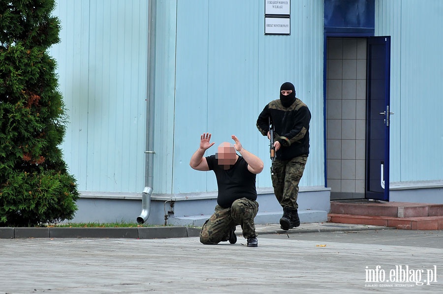 Atak terrorystw na stacj pomp Fiszewka - F przy ul.Warszawskiej w Elblgu, fot. 19