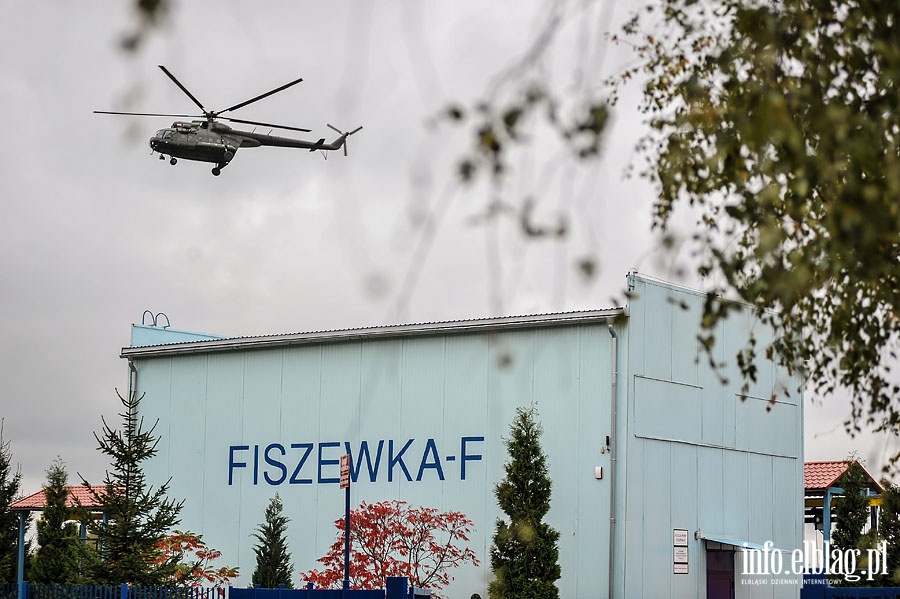 Atak terrorystów na stację pomp Fiszewka - F przy ul.Warszawskiej w Elblągu, fot. 34