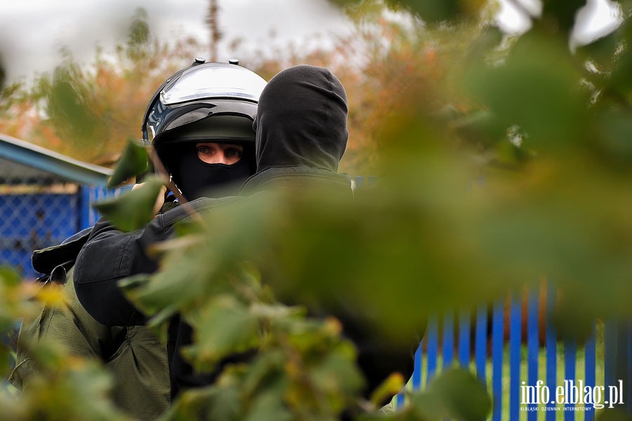 Atak terrorystw na stacj pomp Fiszewka - F przy ul.Warszawskiej w Elblgu, fot. 72