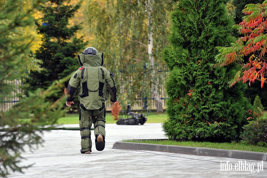 Atak terrorystw na stacj pomp Fiszewka - F przy ul.Warszawskiej w Elblgu, fot. 78